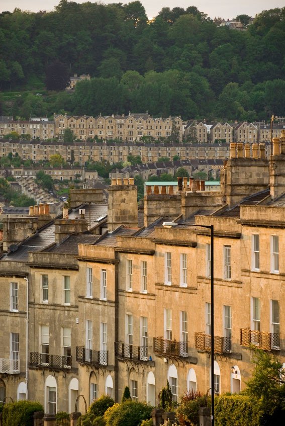 Georgian Terrace - Bath - Somerset Guide Photos